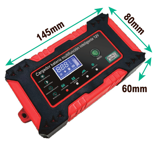 Cargador de batería multifunción 12V