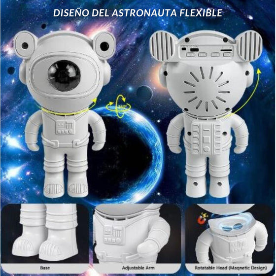 Proyector Astronauta para dormitorio