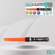 set linterna emergencias recargable 800 m
