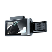 Cámara DVR coche dual 1296p con LCD 3”