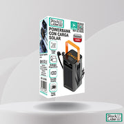 Powerbank solar 50000mAh con carga rápida