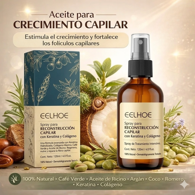 Spray capilar colágeno y keratina 150ml