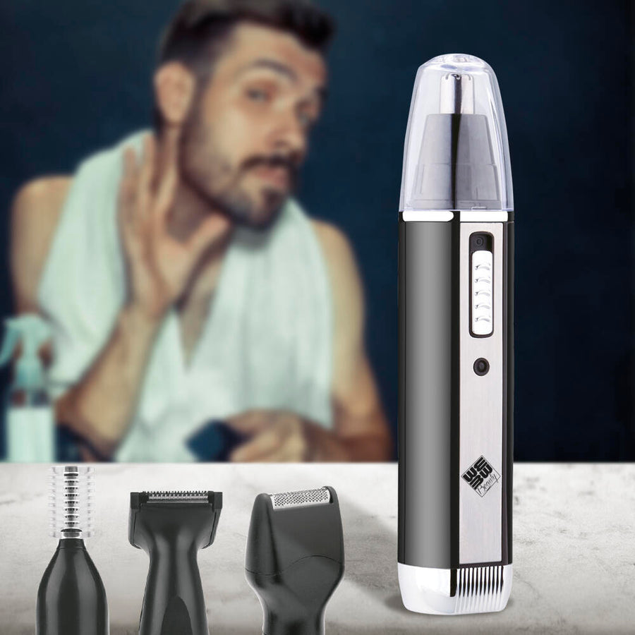 Set cortapelo recargable 4 en 1 | ViamoMas