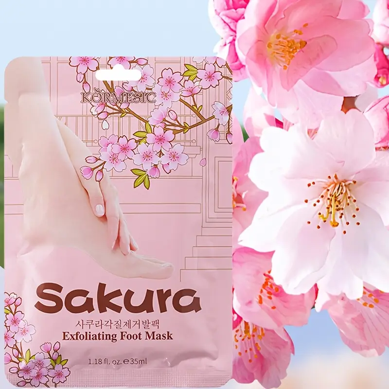 Mascarilla exfoliante pies Sakura | ViamoMas