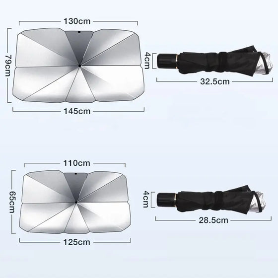 Parasol plegable de coche universal