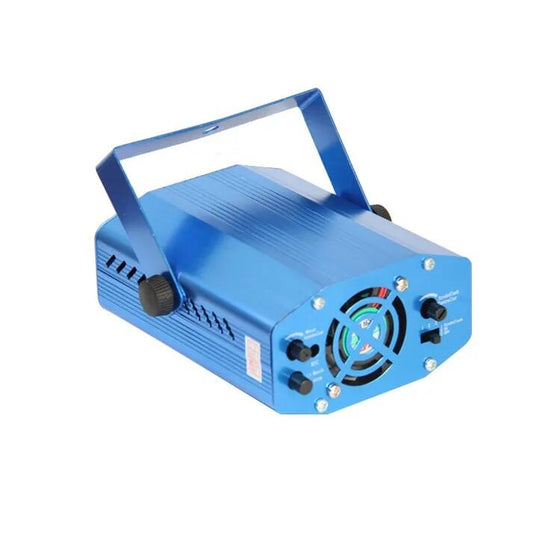 Mini láser luces de discoteca portátil