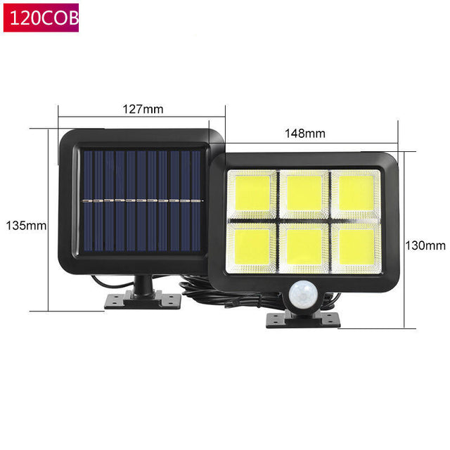 Luz de Pared Solar LED de Aluminio | ViamoMas