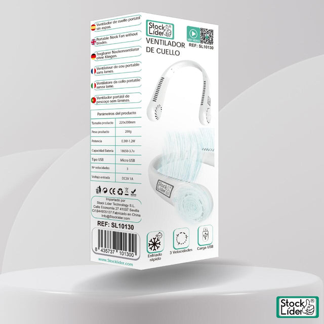 Ventilador de cuello portátil | ViamoMas