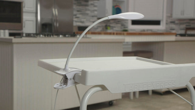 Lámpara LED con Pinza USB 360º