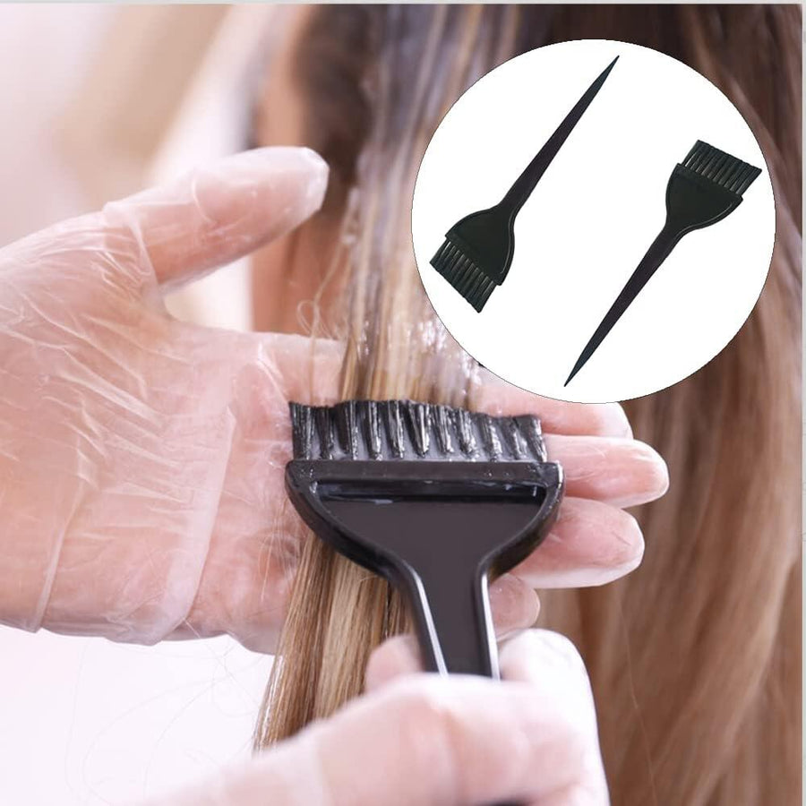 Brocha para tinte de pelo precisa
