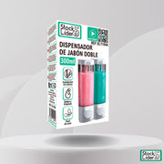 Dispensador de jabón doble de pared
