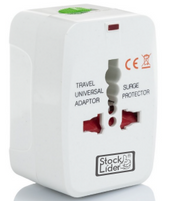 Adaptador universal de viaje compacto