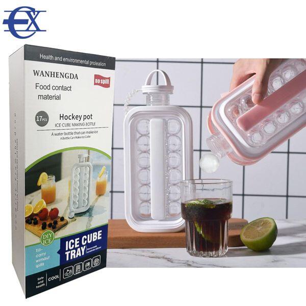 Botella molde para hielo fácil y sin derrames