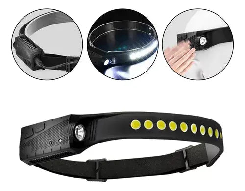 Linterna Cabeza para Exterior LED