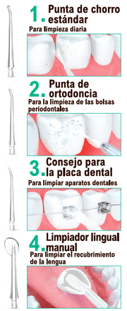 Irrigador dental portátil USB | ViamoMas
