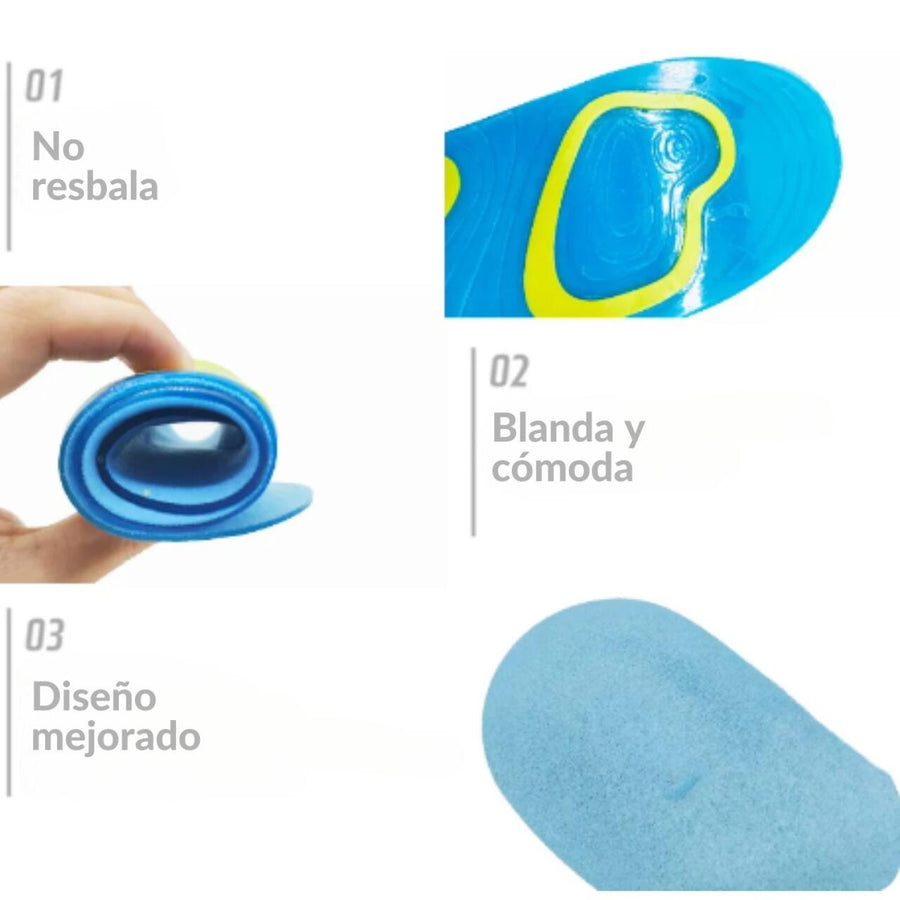 Plantilla gel mujer para comodidad diaria