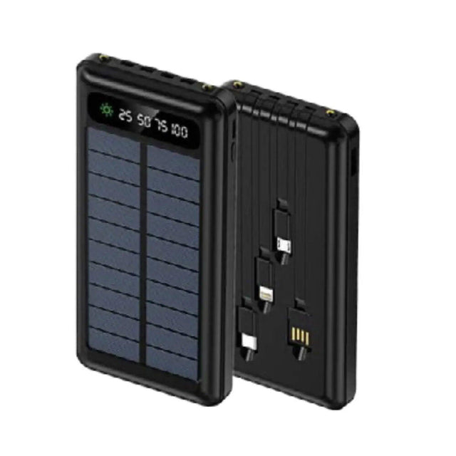 Powerbank solar 10000mAh con linterna