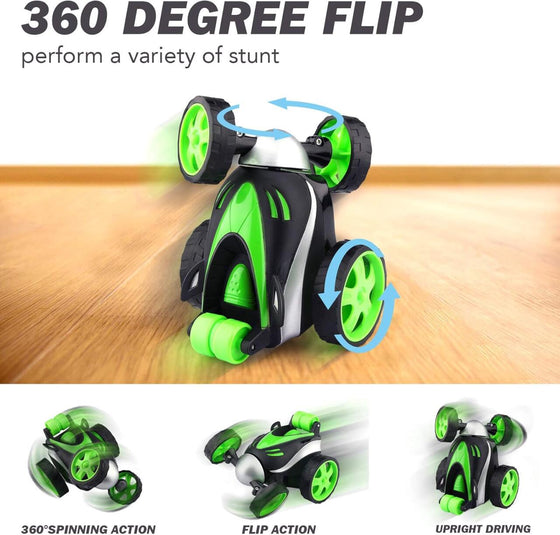 Coche teledirigido acrobático 360° para niños