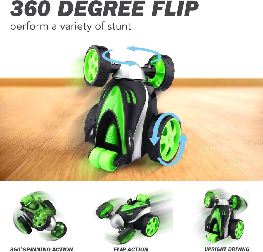 Coche teledirigido acrobático 360° para niños