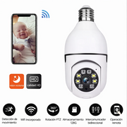 Cámara bombilla WiFi 360° HD | ViamoMas
