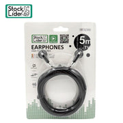 Auriculares Jack 3.5 mm 5 metros