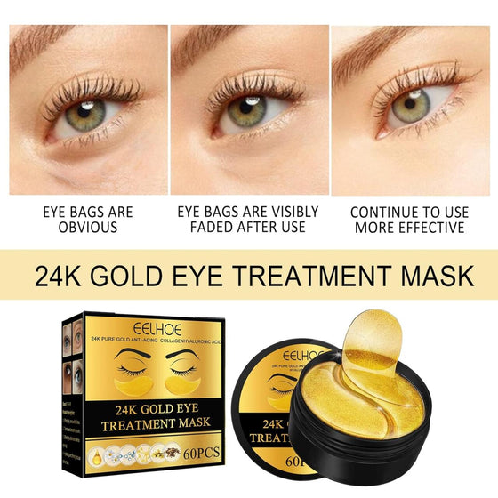 Parches de Oro 24K para Ojos | ViamoMas