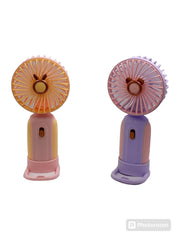 Ventilador portátil de mano recargable