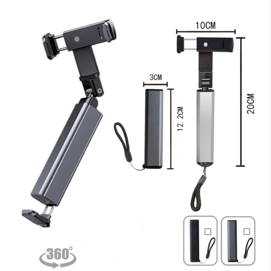 Soporte móvil aluminio viaje plegable