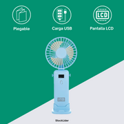 Ventilador portátil plegable USB-C