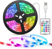 Tira LED RGB 5M con mando y app móvil