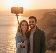 Palo selfie con trípode Bluetooth