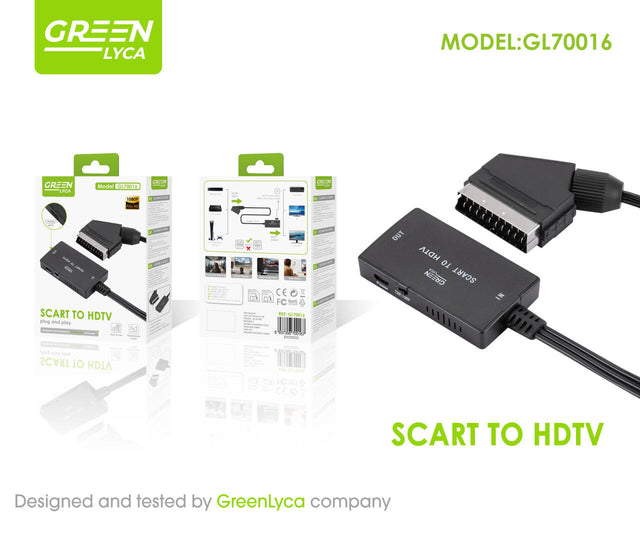 Convertidor SCART a HDMI 1080p | ViamoMas