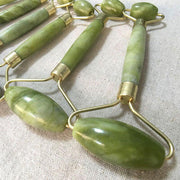 Masajeador facial jade y gua sha