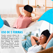 Almohadilla Gel Rodilla Codo y Gorro Gel