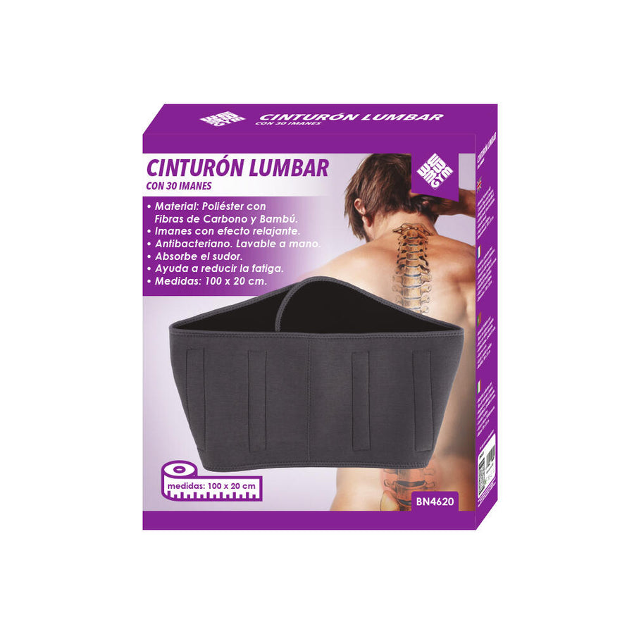 Faja lumbar ortopédica con imanes