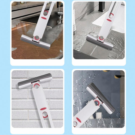 Mini fregona autoescurrible para azulejos
