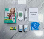 Medidor de glucosa digital con 50 tiras
