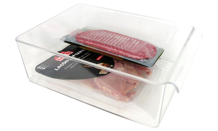 Organizador frigorífico transparente