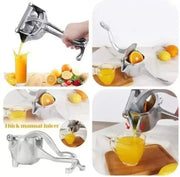 Exprimidor manual limones acero inoxidable