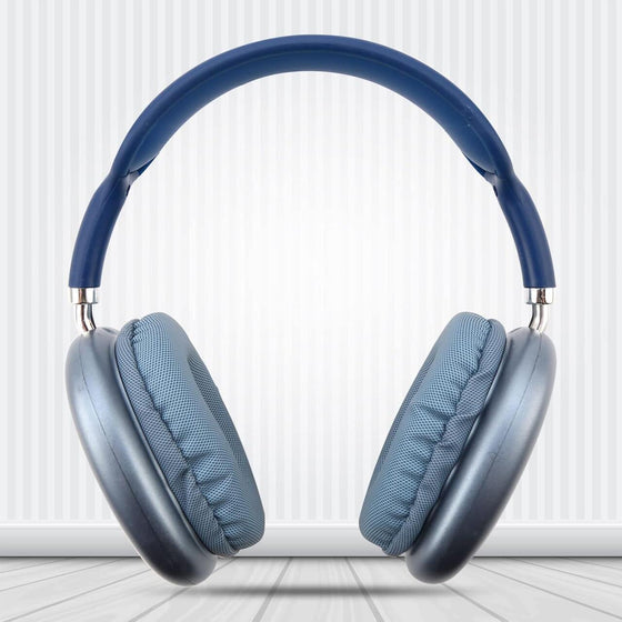 Auriculares Bluetooth Azul con Micrófono