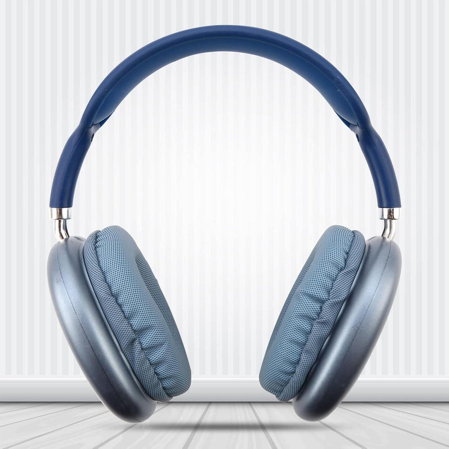 Auriculares Bluetooth Azul con Micrófono