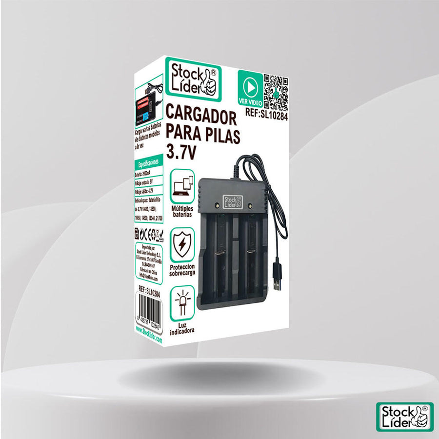 Carga tus pilas 3.7V sin líos
