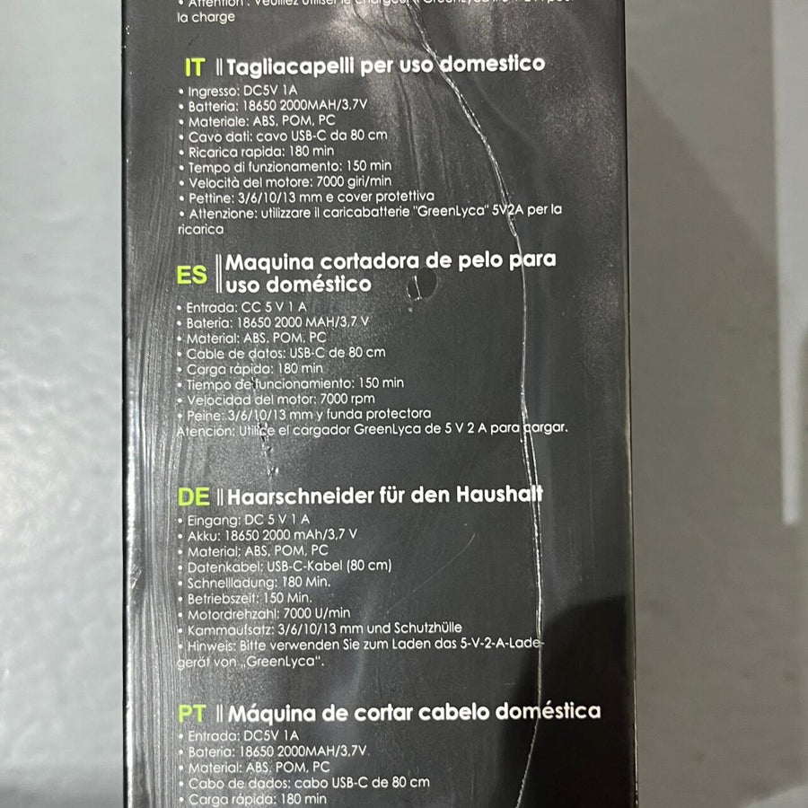 Máquina cortapelo profesional 7000RPM