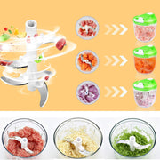 Picadora manual 900ml para cocina | ViamoMas