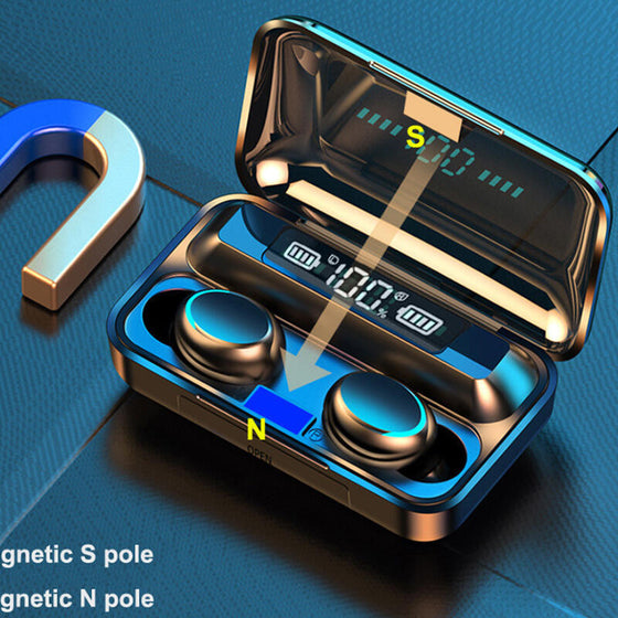 Auriculares inalámbricos F9 LED | ViamoMas