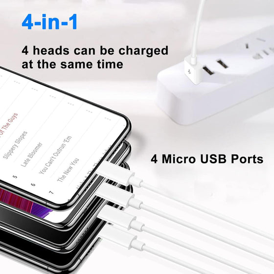 Cable USB 2 en 1 3A 1,2 m | ViamoMas