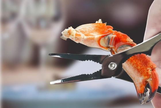 Utensilios para marisco | Pinza y tenedor