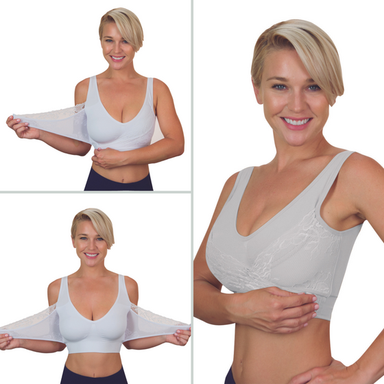 Sujetador Push Up Sin Costuras 3 uds