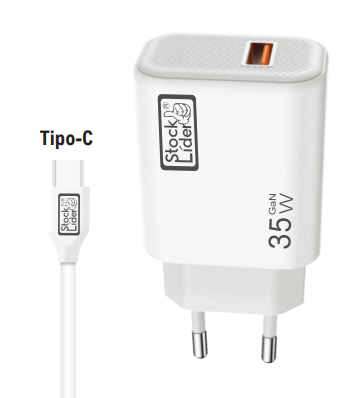 Cargador USB + Cable Tipo C | ViamoMas