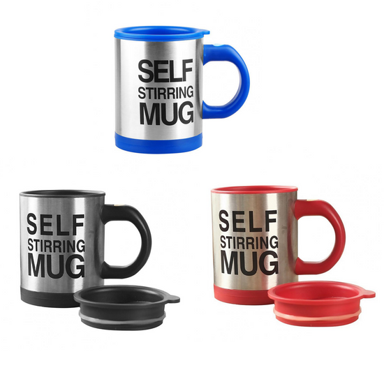 Taza mezcladora eléctrica a pilas